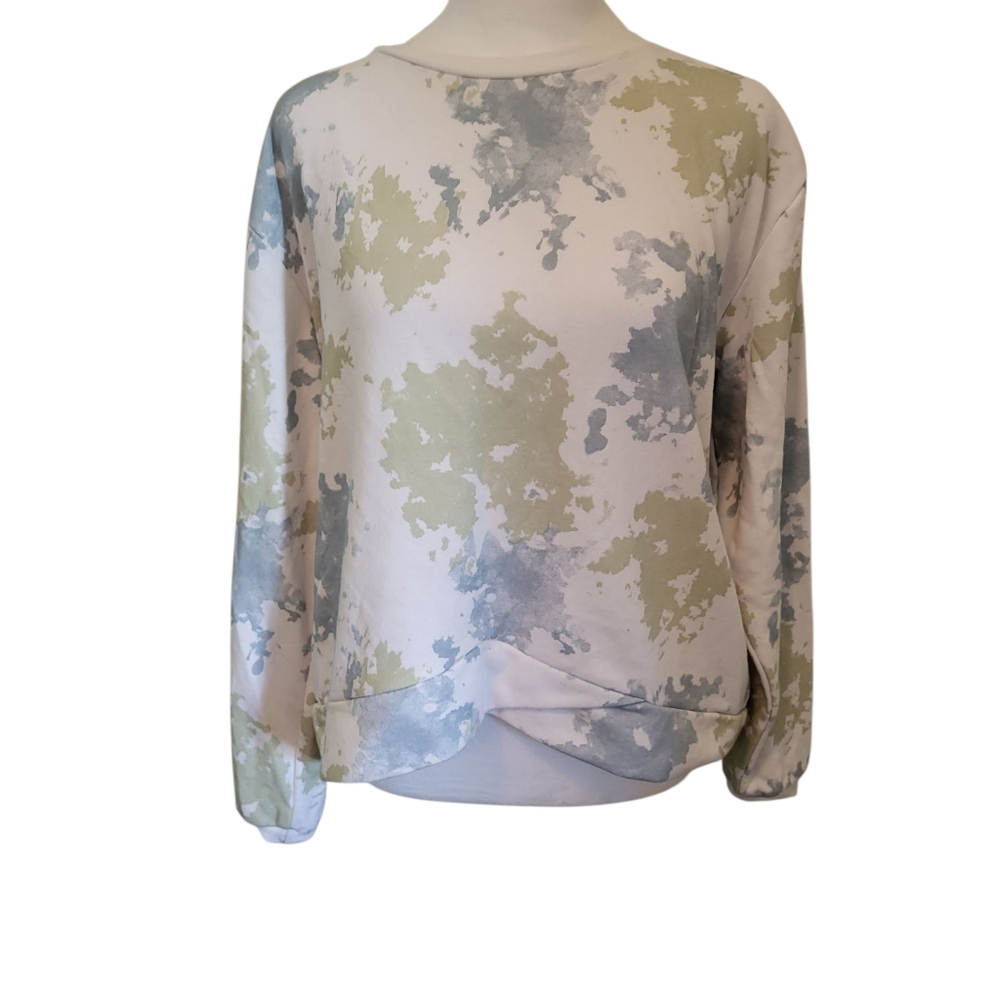Just Be Tie Dye Sweatshirt sz L